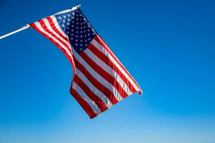 Flag of Usa. Photo Source- David Dibert.