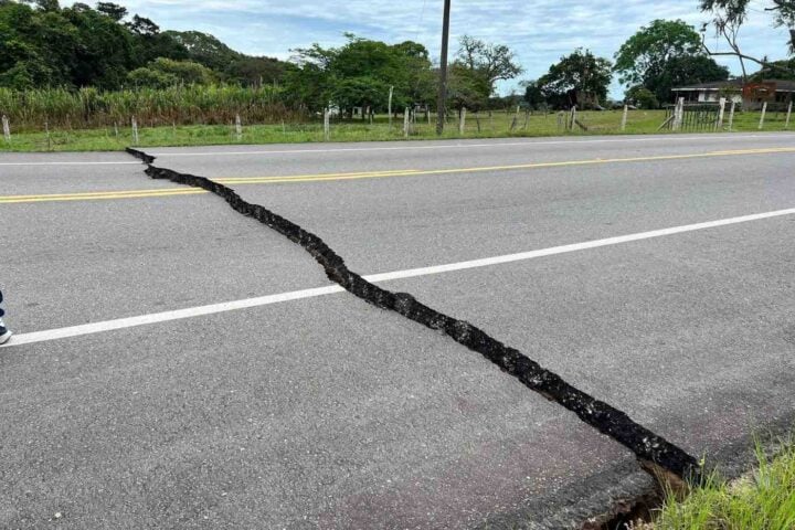 This is how the national road between Paratebueno - C/marca and Barranca de Upía - Meta turned out. Photo Source- @leandromahechag (X)