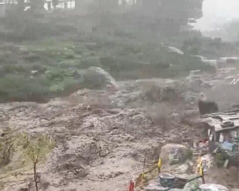 Flash flood fury in Dharamshala after cloudburst in Himachal Pradesh