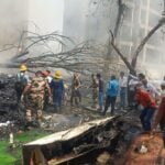 CISF Rescue Operations Underway at AI 171 Crash Site, Ahmedabad. Photo Source: X