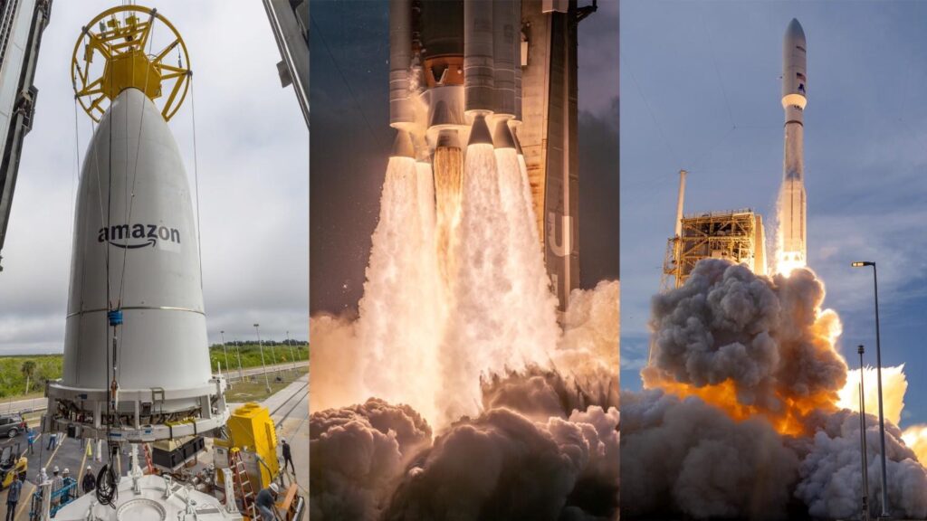 Project Kuiper's first launch of low Earth orbit satellites.