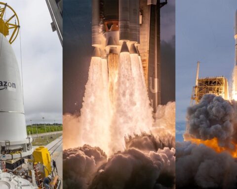 Project Kuiper's first launch of low Earth orbit satellites.