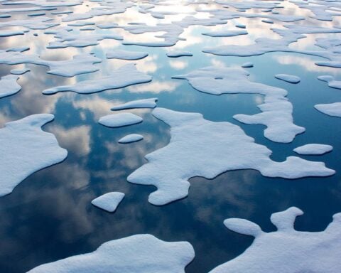 Melting Arctic sea-ice affects precipitation patterns.