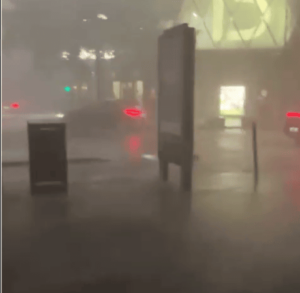 Deadly storm strucks Paris. Photo Source: @aprajitanefes (X)