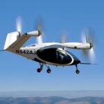 Joby aircraft in flight in Northern California. Photo Source: Joby Aviation