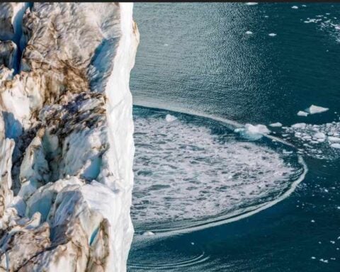 Scientific Visualization Showing Trapped Seismic Waves Around The Earth's Core, As Observed By Oxford Researchers.