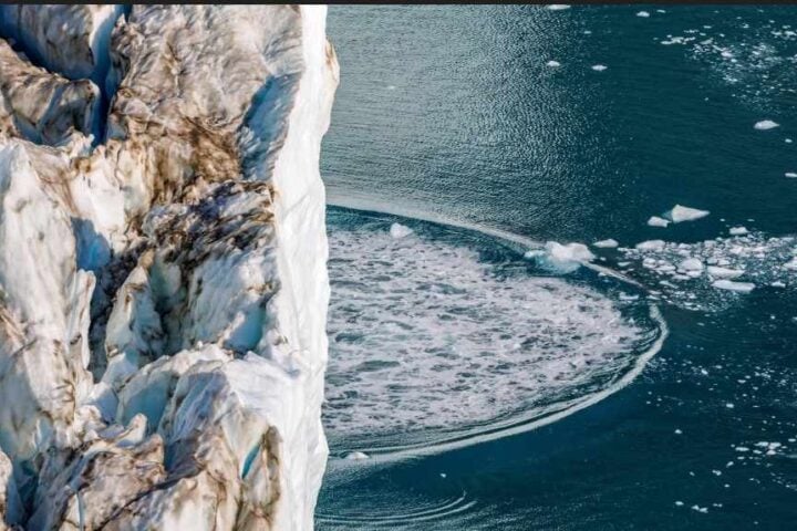 Scientific Visualization Showing Trapped Seismic Waves Around The Earth's Core, As Observed By Oxford Researchers.