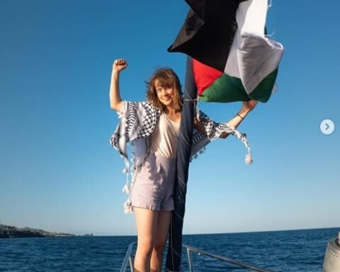 Greta Thunberg aboard the Madleen. Photo Source: Freedom Flotilla Coalition (Instagram)