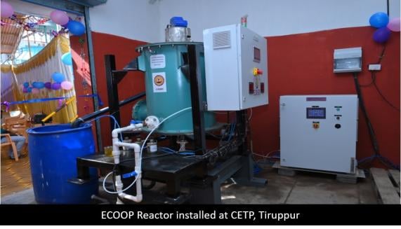 IIT Madras develops and deploys new technology to treat Wastewater from Textile Industry.
