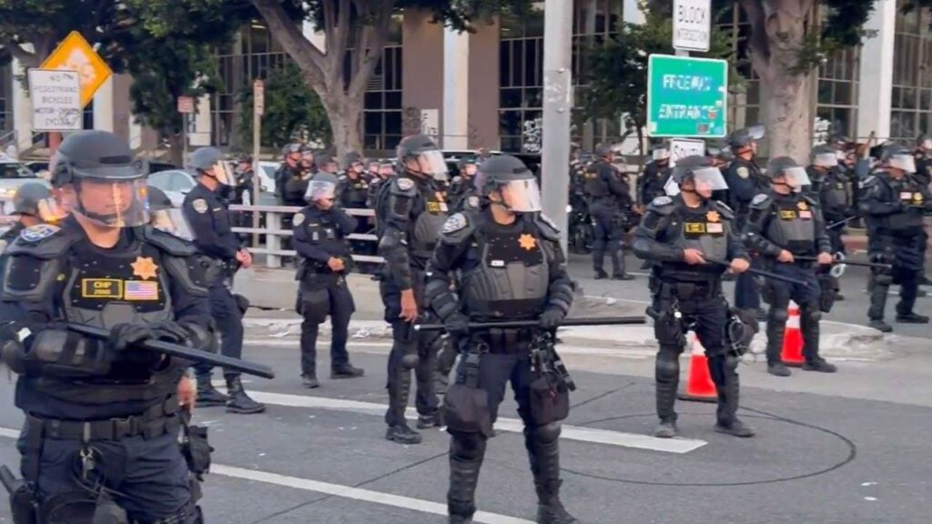 LA Curfew Imposed
