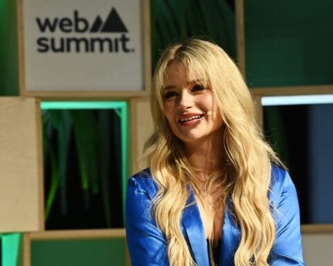 Lottie Moss, Model, on Q&A stage. Photo Source: Web Summit (CC BY 2.0)