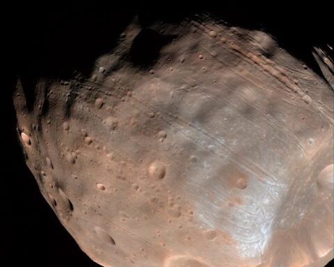 Mars’ Moon Phobos Photo Source: NASA Goddard Space (CC BY 2.0)