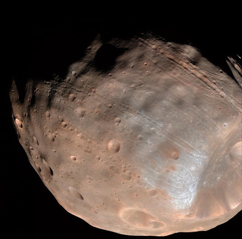 Mars’ Moon Phobos Photo Source: NASA Goddard Space (CC BY 2.0)