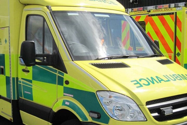 An ambulance designed by MacNeillie