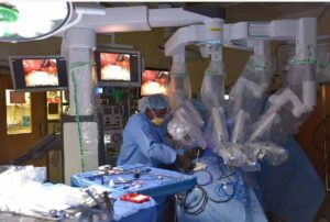 A Robotic Surgical System Photo Source: picryl