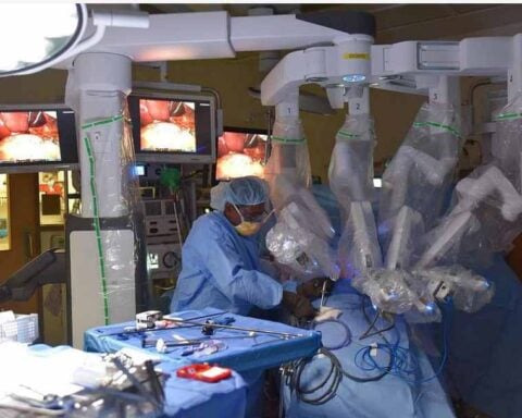 A Robotic Surgical System Photo Source: picryl