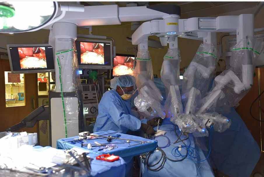 A Robotic Surgical System Photo Source: picryl