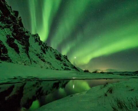 Green Arora Borealis
