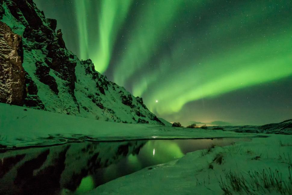 Green Arora Borealis