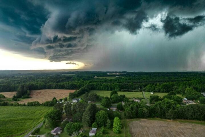 Storm Clouds over a Countryside. Photo Source: Chris Mauney (Pexels)