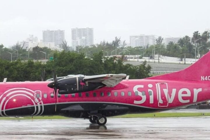 Airline: @flysilverairways, Aircraft: ATR42-600, Registration: N405SV, Airport: SJU/TJSJ. Photo Source- @josliel.photography (Instagram)