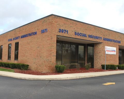 Social Security Administration Offices. Photo Source: Dwight Burdette (CC-BY-3.0)