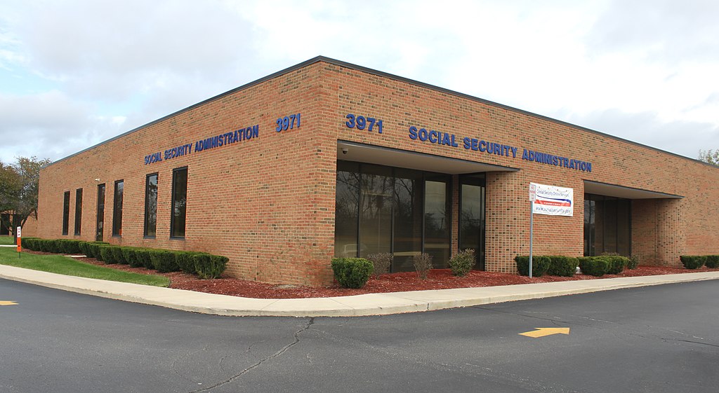 Social Security Administration Offices. Photo Source: Dwight Burdette (CC-BY-3.0)