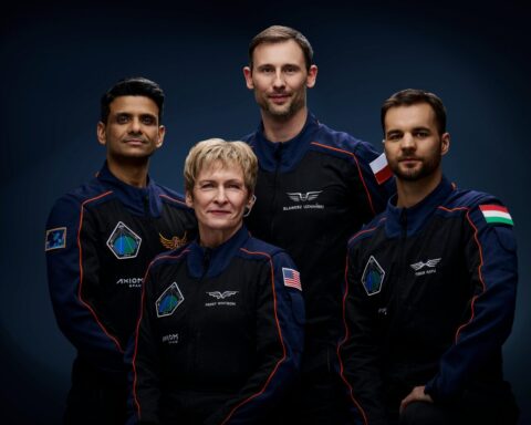 The official crew portrait of the Axiom Mission 4 private astronaut mission to the International Space Station. Photo Source: NASA