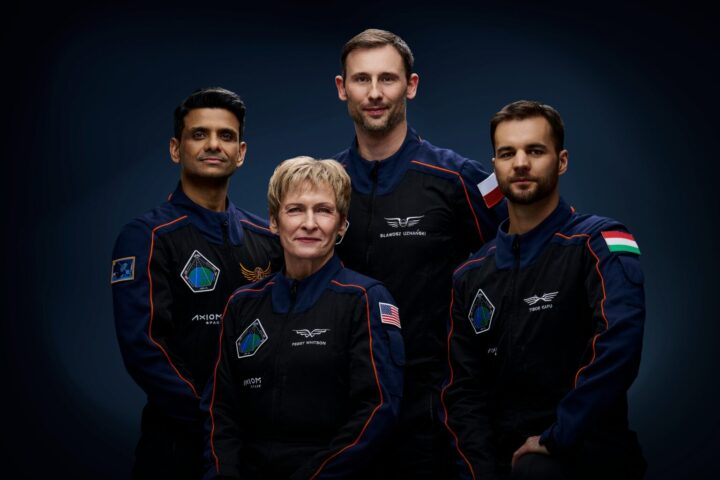 The official crew portrait of the Axiom Mission 4 private astronaut mission to the International Space Station. Photo Source: NASA