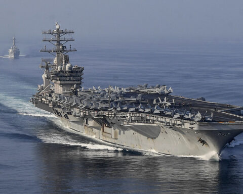 Strait of Hormuz. Photo Source: Flickr/@U.S Pacific Fleet