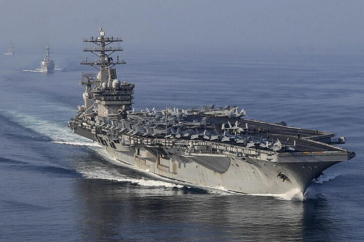 Strait of Hormuz. Photo Source: Flickr/@U.S Pacific Fleet