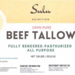 BEEF TALLOW Photo Source: fsis.usda