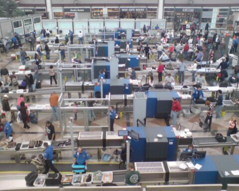 security screening at denver airport