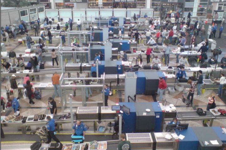 security screening at denver airport