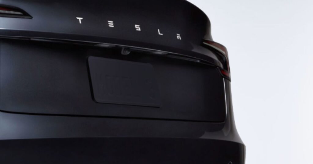 Representative Image: Model 3 Tow Photo Source: Tesla App