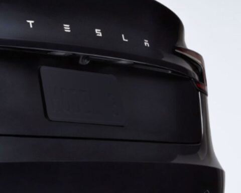 Representative Image: Model 3 Tow Photo Source: Tesla App
