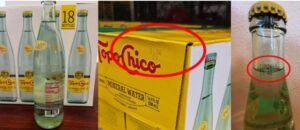 Screenshot of the Costco member letter regarding Topo Chico recall