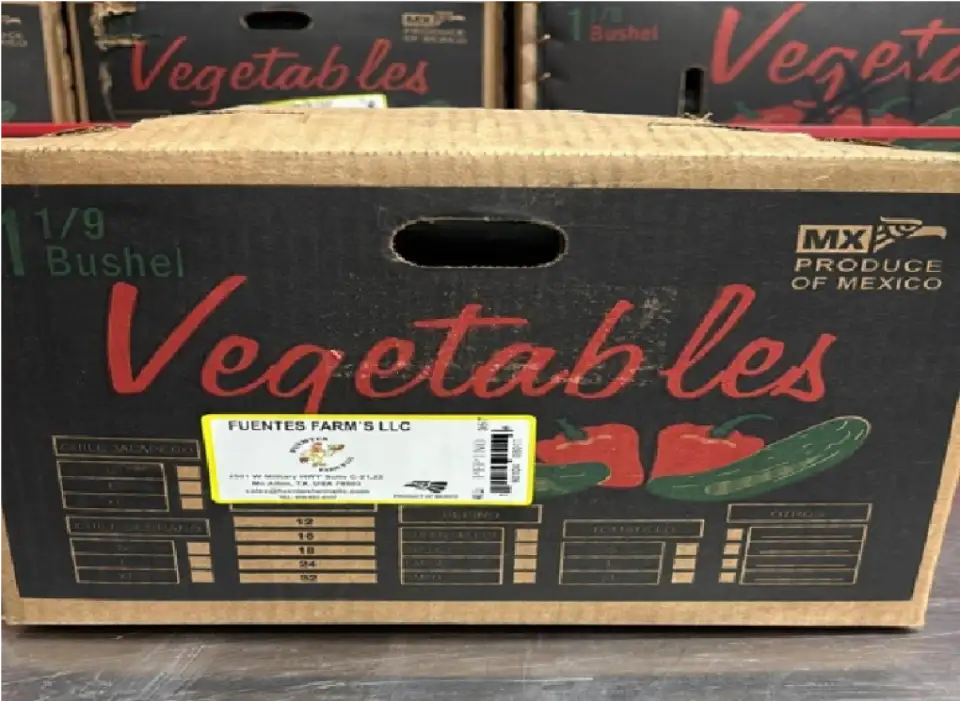 Representative Image: Bushel Boxes Photo Source: US Food and Drug