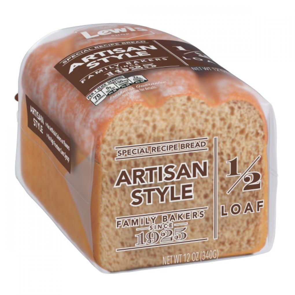 Artisan Style ½ Loaf.