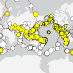 Earthquake shown on Map. Photo Source: USGS