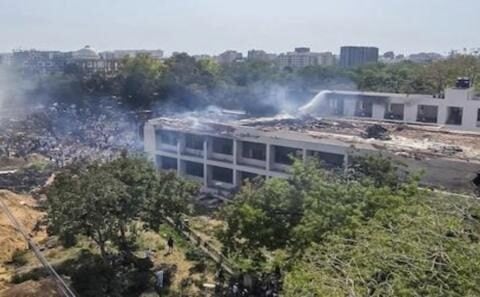 Air India 171 Crash Site