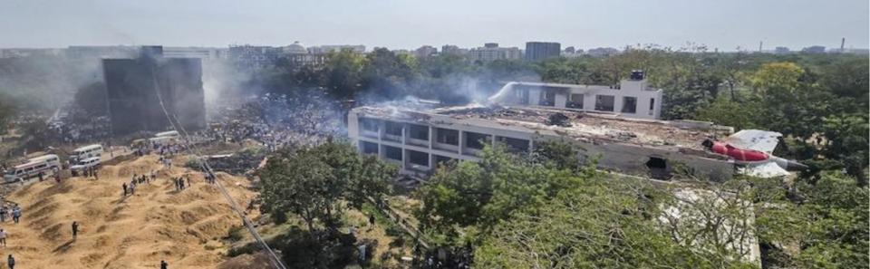 Air India 171 Crash Site