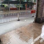 Representative Image. GD 廣東 Guangdong 廣州 Guangzhou 越秀 Yuexiu 一德路 Yide Road 豪雨水沉 heavy rain flood June 2025