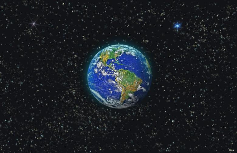 Planet Earth seen from space. Photo source- Pixabay (CC0 1.0)