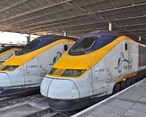 Representative Image: Three high speed Eurostar trains. Photo Source: Darkroom Daze (CC BY-NC-SA 2.0)