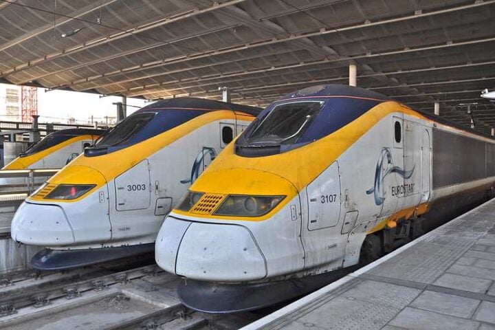 Representative Image: Three high speed Eurostar trains. Photo Source: Darkroom Daze (CC BY-NC-SA 2.0)
