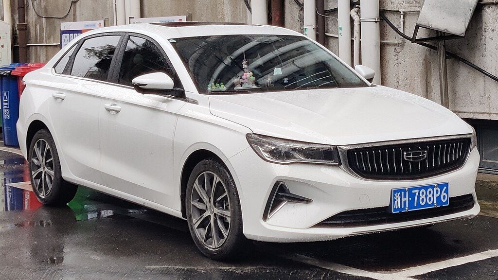 Geely Emgrand (4th generation) Photo Source: Quzhouliulian (CC BY-SA 4.0)