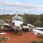 Representative Image. Wreckage of plane.