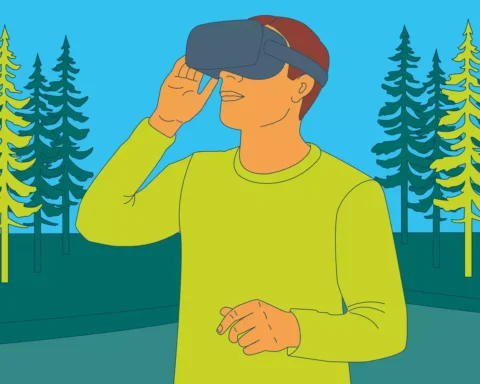 Virtual forest bathing can improve emotional well-being. © MPI for Human Development