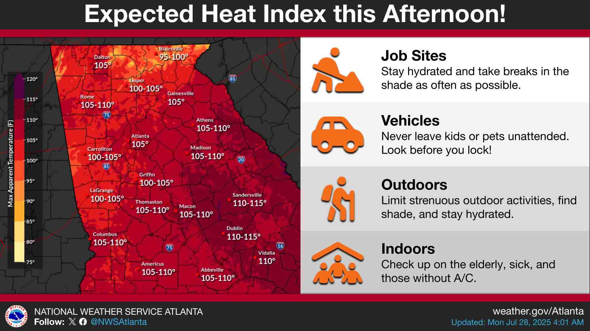 North Georgia Heat Wave